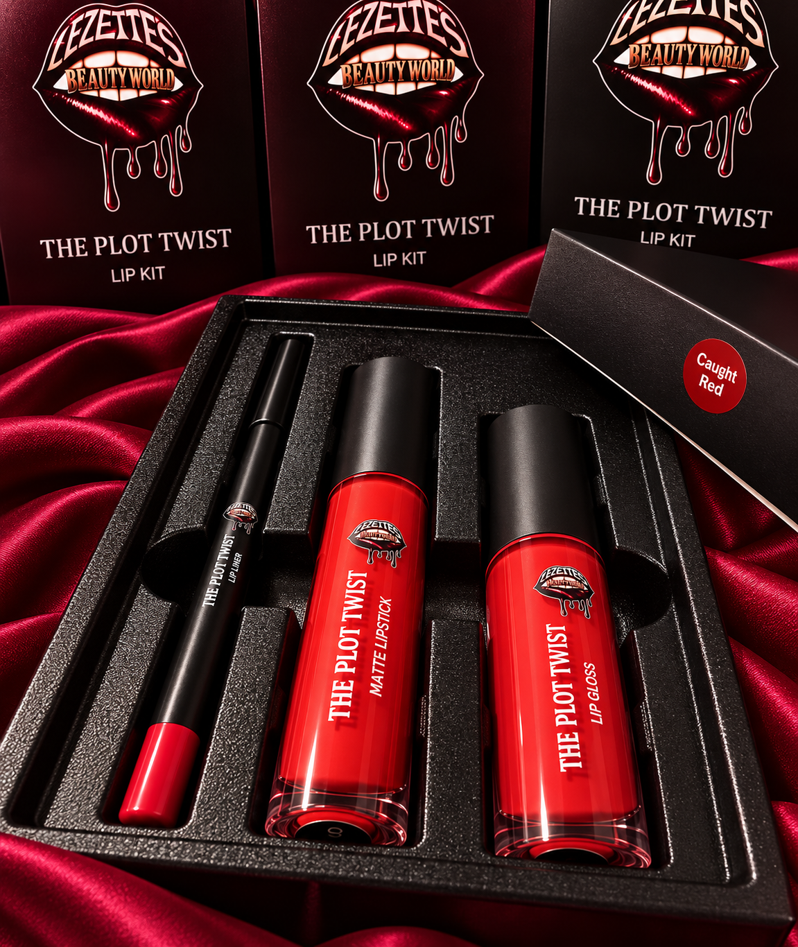 The Plot Twist 3-Piece Lip Kits | Lezette’s Beauty World