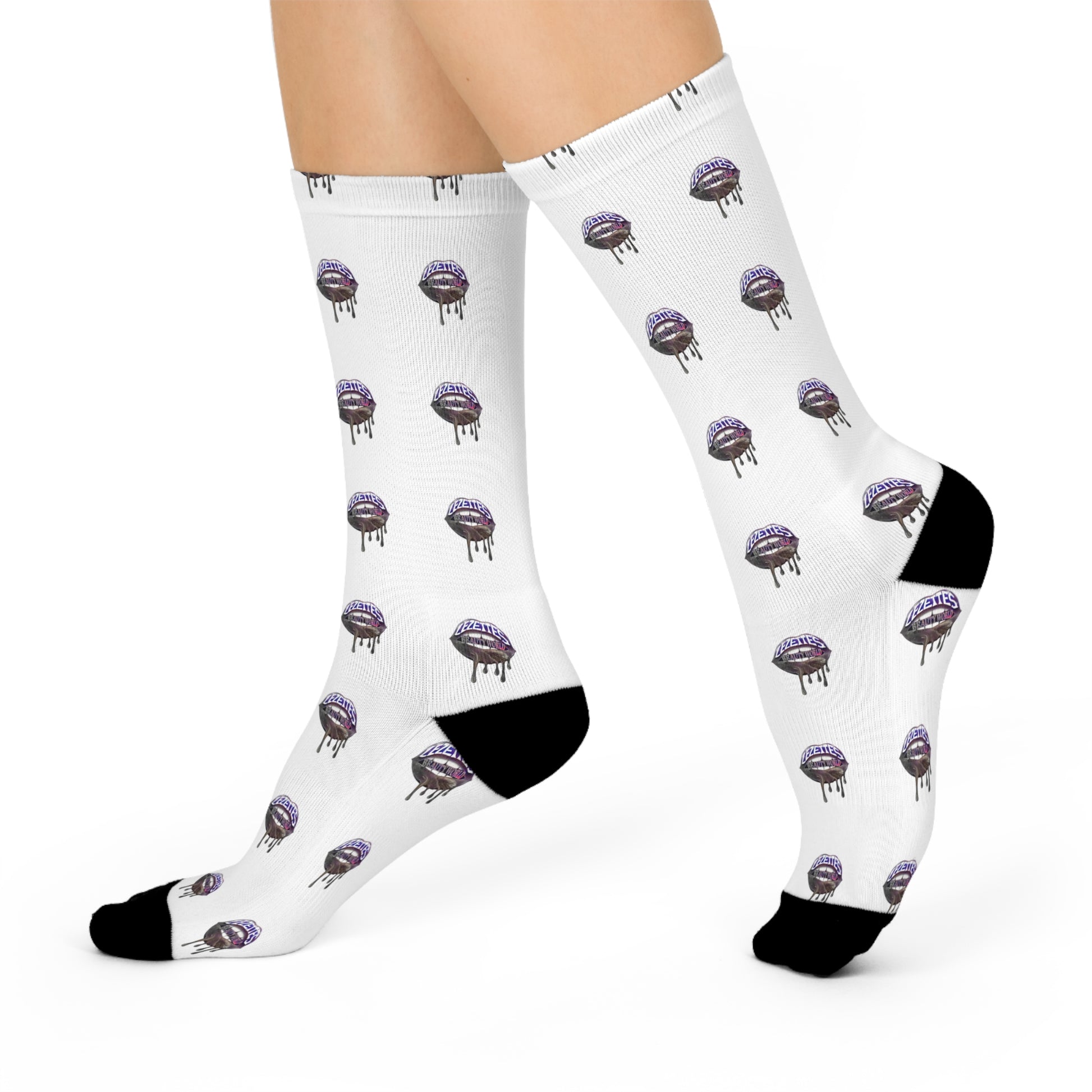 Cushioned Crew Socks - LEZETTE'S BEAUTY WORLD LLC