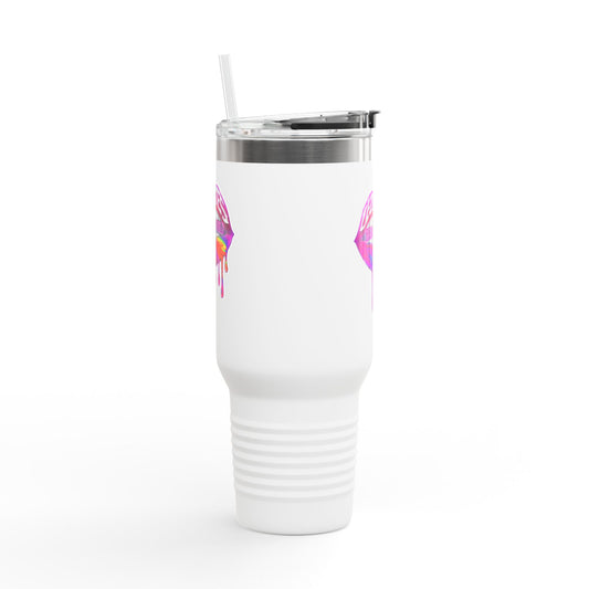 Insulated Travel Mug - Perfect for Coffee Lovers, Outdoor Adventures, and Personalized Gifts, 40oz, Stylish Drinkware, Travel Companion Printify