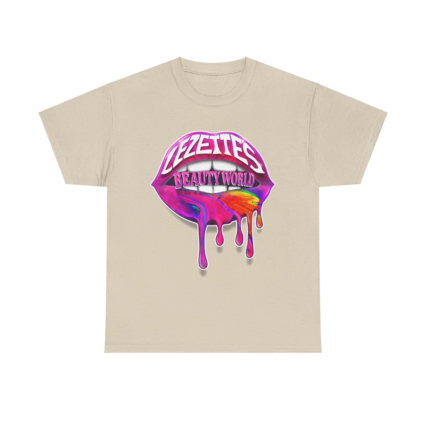 Unisex Heavy Cotton Tee - LEZETTE'S BEAUTY WORLD LLC