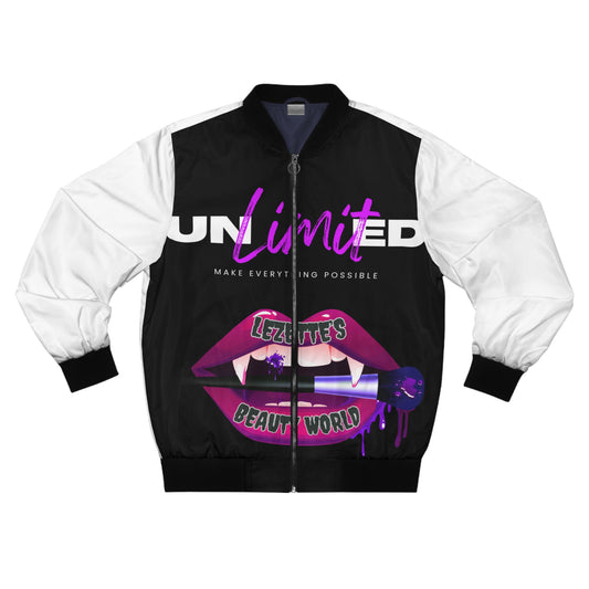 Men's Bomber Jacket (AOP) - LEZETTE'S BEAUTY WORLD LLC