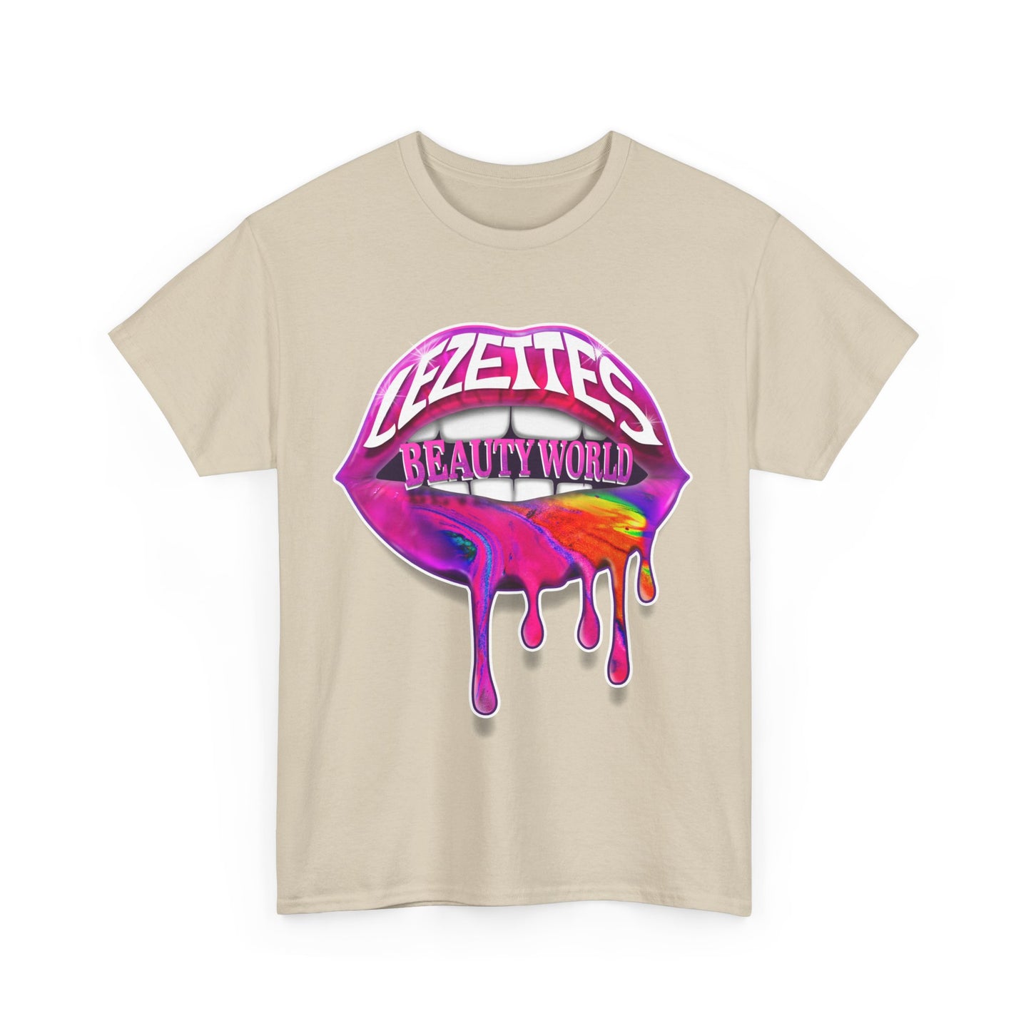 Unisex Heavy Cotton Tee - LEZETTE'S BEAUTY WORLD LLC