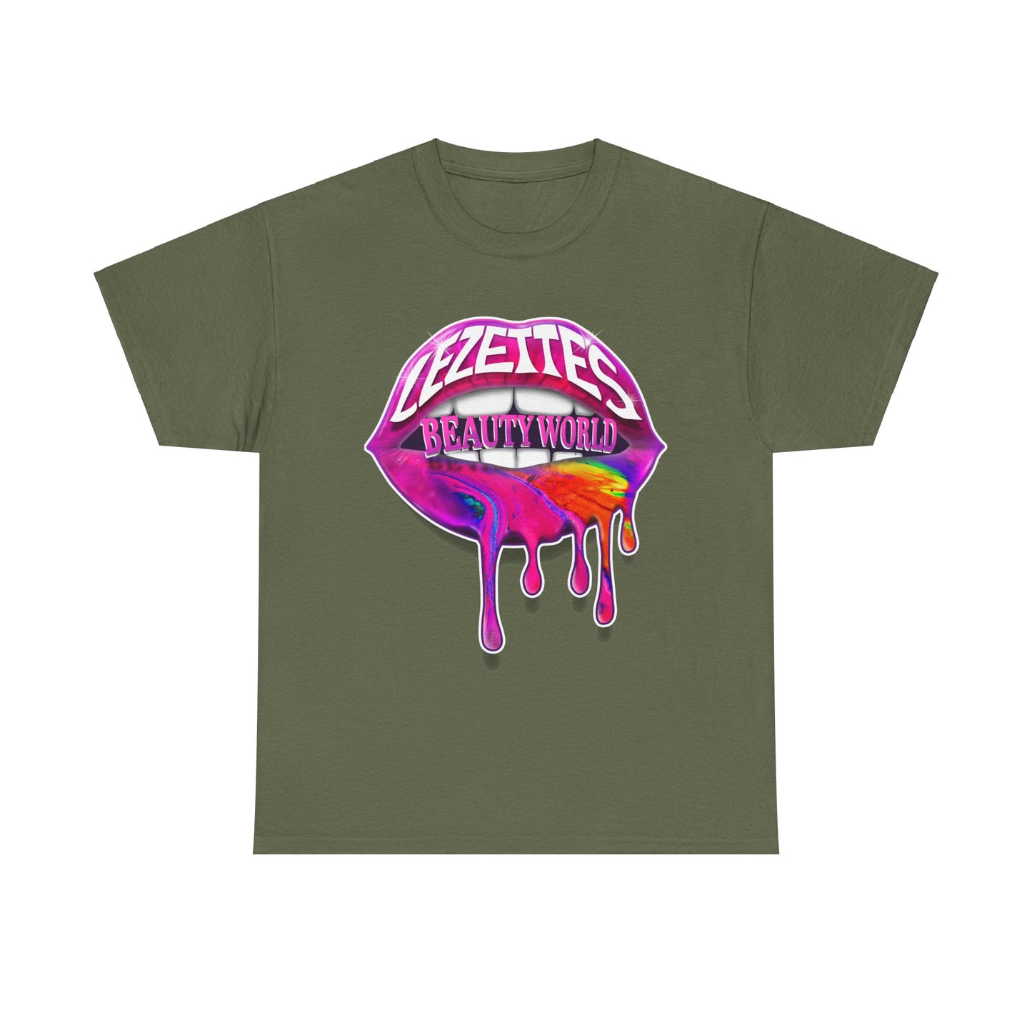 Unisex Heavy Cotton Tee - LEZETTE'S BEAUTY WORLD LLC