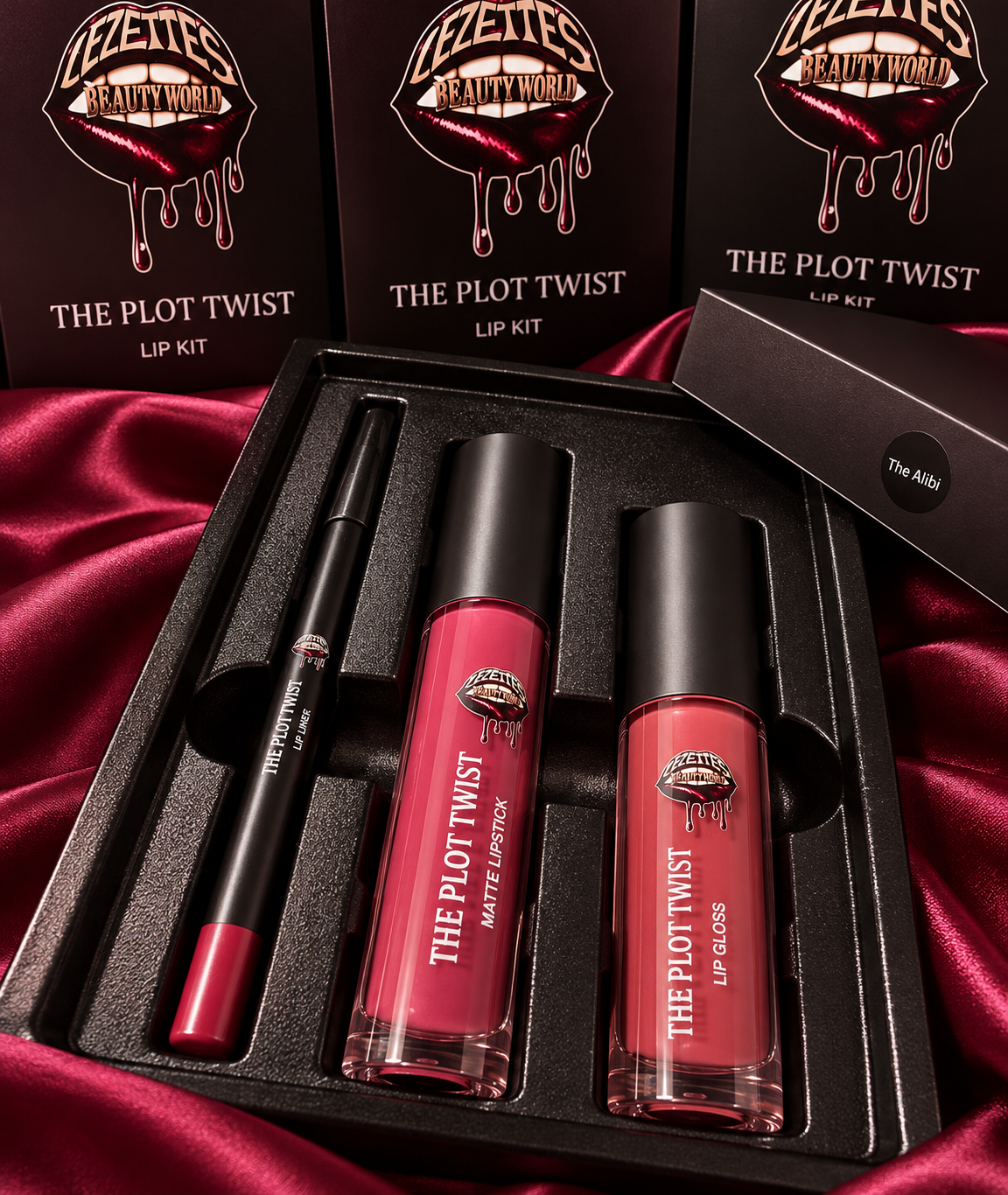 The Plot Twist 3-Piece Lip Kits | Lezette’s Beauty World