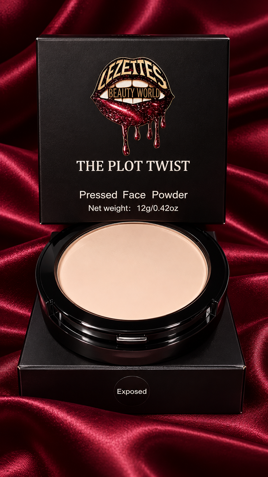 The Plot Twist | Long-Lasting Matte Blurring Face Powder