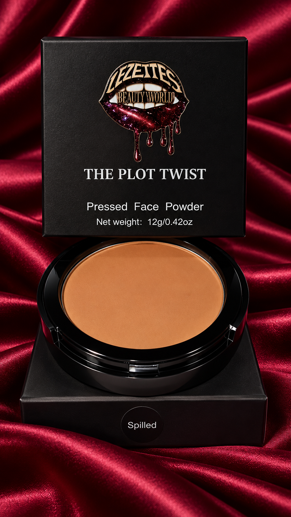 The Plot Twist | Long-Lasting Matte Blurring Face Powder